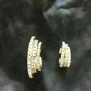 Gold & CZ Earcuff Set